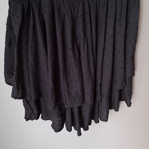 Princess Polly sz 8 black ruffle cottage‎ boho romper NWOT - Picture 10 of 11